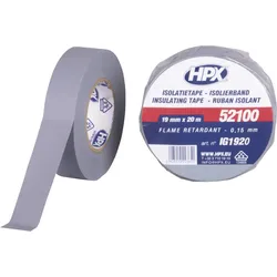 HPX PVC Insulation tape 52100 Grau - 19 mm / 20 m