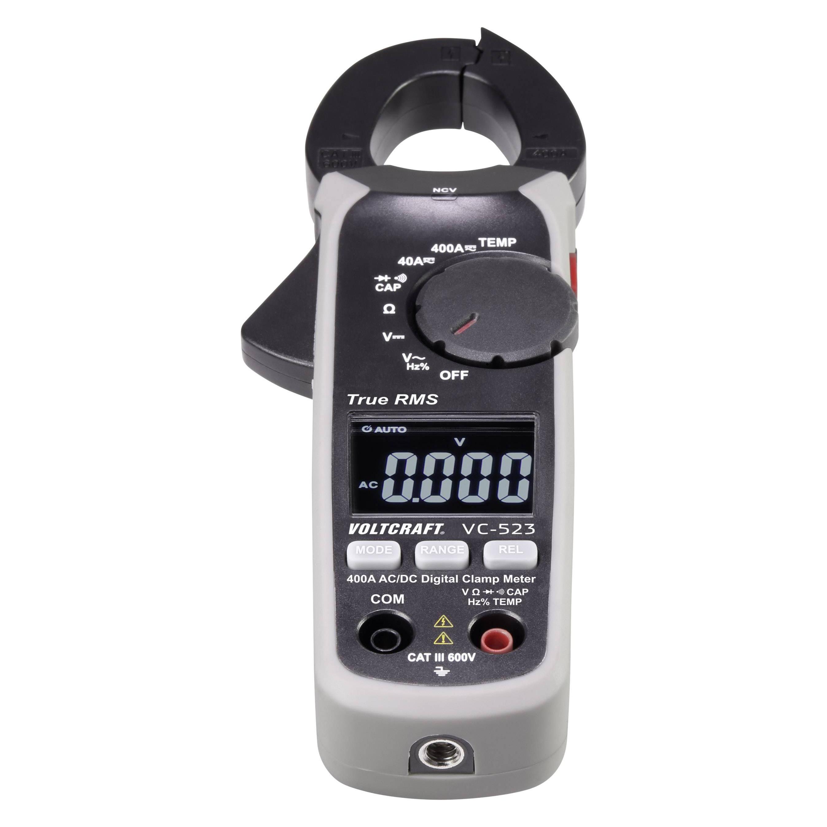 Voltcraft Stromzange (CAT III 600V, Zangenstrommesser) (VC-9499270)