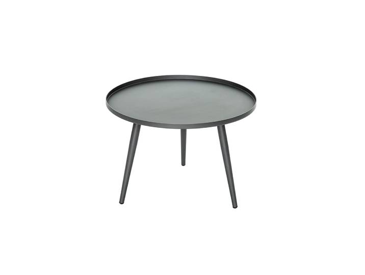 Table basse ronde semi-gigogne diam.60 cm Antiparros