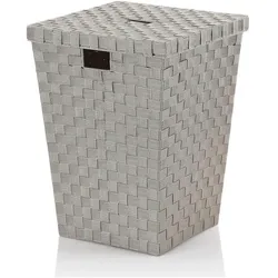 Kela, Wäschekorb, Wäschebox Alvaro silbergrau (130.89 l)