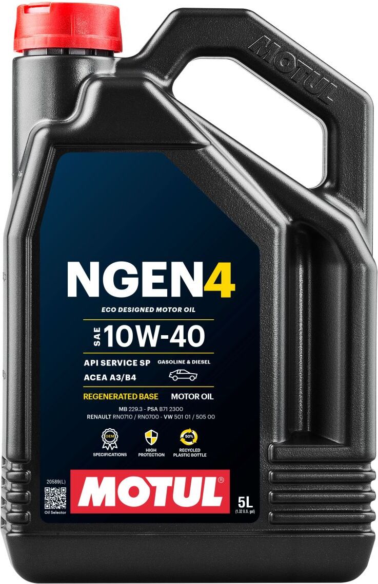 Motoröl MOTUL 113059 NGEN 4 10W40 5L