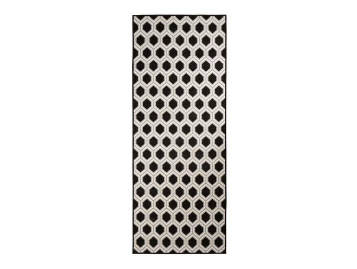 Läufer Bangor, Schwarz, Uni, rechteckig, 80x600 cm, pflegeleicht, Teppiche und Böden, Teppiche, Teppichläufer, Läufer