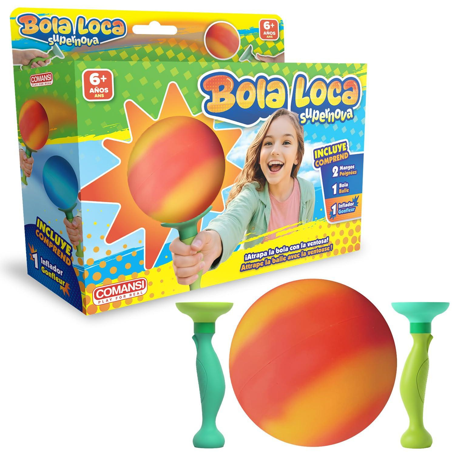 Comansi Bola Loca buitenspeelgoed, turquoise kleur