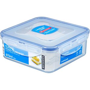 LocknLock Frischhaltedose HPL823, aus Kunststoff, 0,87 Liter, transparent, luftdicht