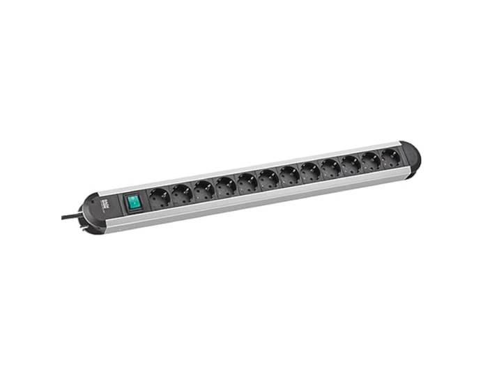 Bachmann Primo 330.073 Tafelstekkerdoos 12x Schuko met schakelaar