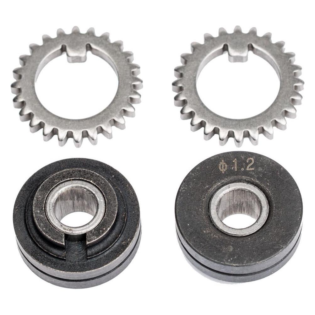 Stürmer - Schweisskraft Vorschubrollenpaar m. Zahnkranz f. Massivdraht 1,2 mm (1033603)