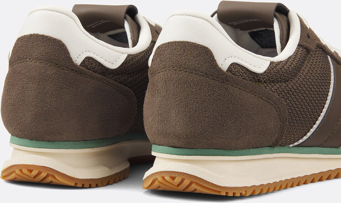 TOMMY JEANS Baskets runner low profile en cuir