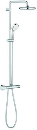 Grohe Tempesta Cosmopolitan 210 Duschsystem 27922001, mit Aufputz-Thermostat, chrom