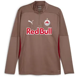 PUMA FC Red Bull Salzburg 1/4-Zip Trainings-Top Herren 08 - dark clove/team regal red 3XL
