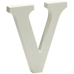 Pincello, Holzbuchstaben + Stoffbuchstaben, Buchstabe FOAM LETTER V Buchstabe V (12 Stück)