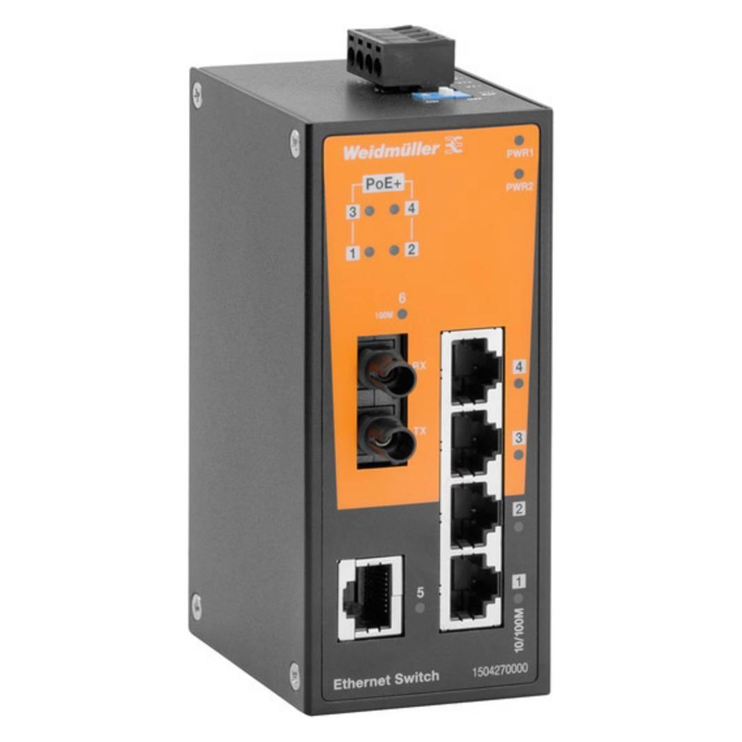 Weidmüller IE-SW-BL06T-1TX-4POE (5 Ports) (1504290000)