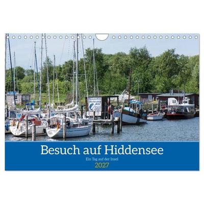 Besuch auf Hiddensee (Wandkalender 2027 DIN A4 quer), CALVENDO Monatskalender