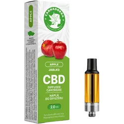 Hanf Gesundheit CBD-Duftkartusche für Aroma-Diffusor Apfel, 2 ml