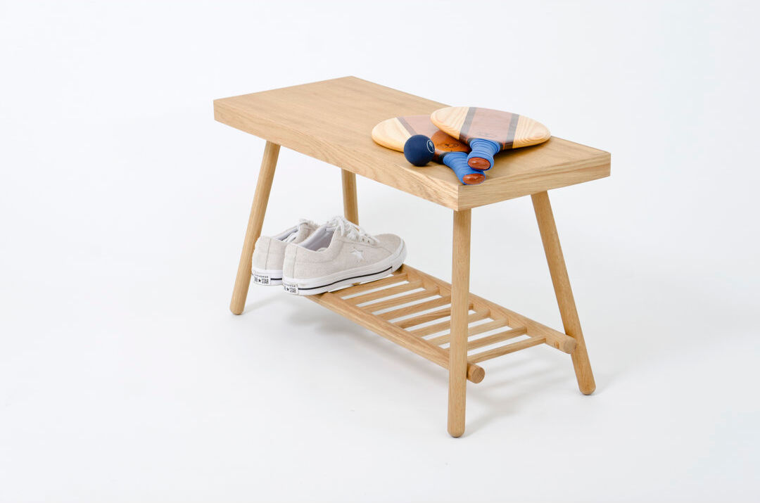 Brayden Studio Phillipa Solid Wood Storage Bench Brown 43.5cm H X 75cm W X 32cm D