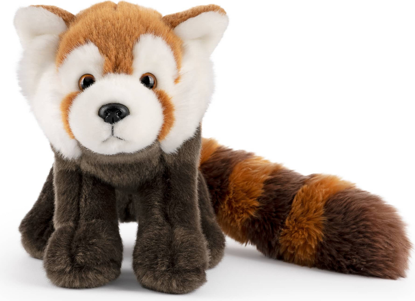 Living Nature Rode Panda Pluche knuffel, 45 cm