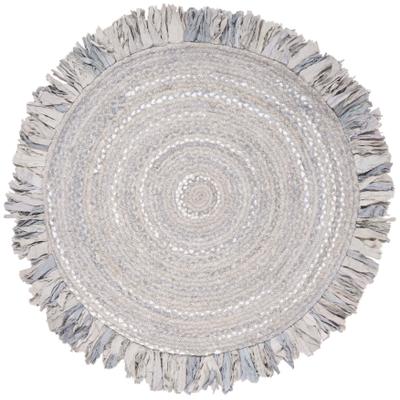SAFAVIEH Handmade Braided Libby Country Cotton Rug with Fringe
