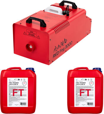 Stairville RED Fog 3000 Bundle