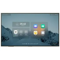 Yealink MSFT - Meeting Display MD55 (3840 x 2160 Pixel, 55"), Digital Signage, Schwarz