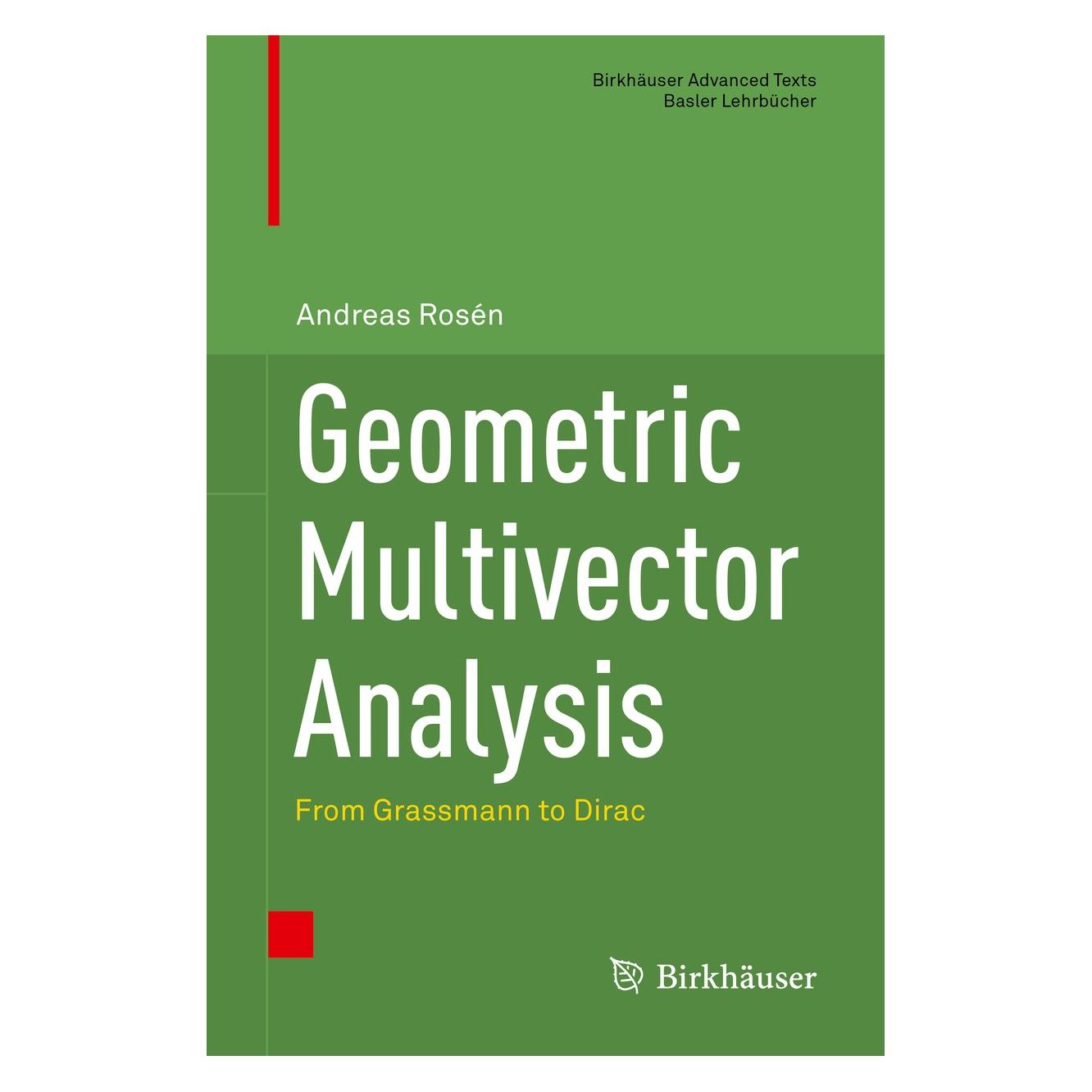 Springer Geometric Multivector Analysis (Englisch, Hardcover, Andreas Rosén) (9783030314101)