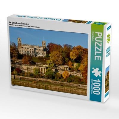 CALVENDO Puzzle Im Elbtal von Dresden | 1000 Teile Lege-Größe 64 × 48 cm Foto-Puzzle für glückliche Stunden