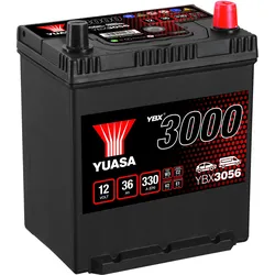 Yuasa YBX3056 12V 36Ah 330A SMF Autobatterie