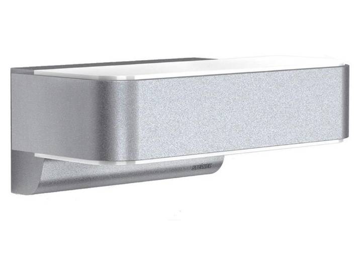 Steinel LED AUSSENLEUCHTE L 810 SC SI 087562 LED outdoor wall light (+ motion detector) w/o 9.8 W LED (monochrome) Silver