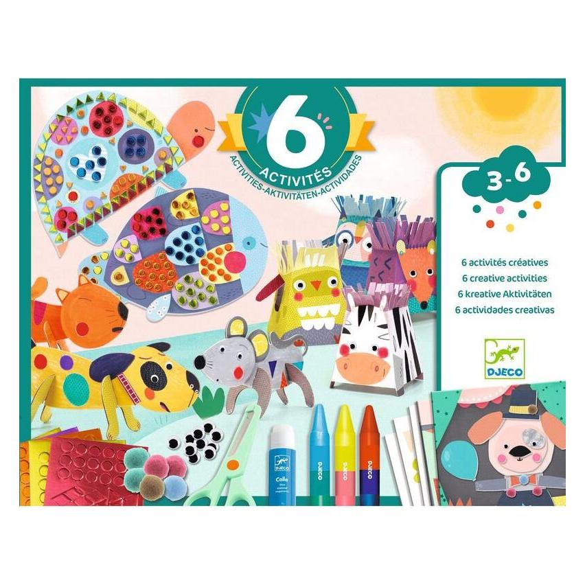 Djeco Kreativset Tierhäuser (5409293)