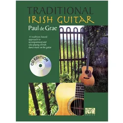 Traditional Irish Guitar (+CD), Fachbücher von Paul de Grae