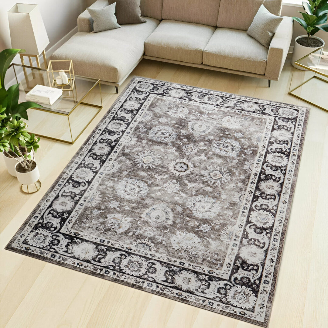 Langley Street Bella Rectangle Vintage Look Shag Indoor / Outdoor Washable HARMONY Rectangle 200 x 290 cm