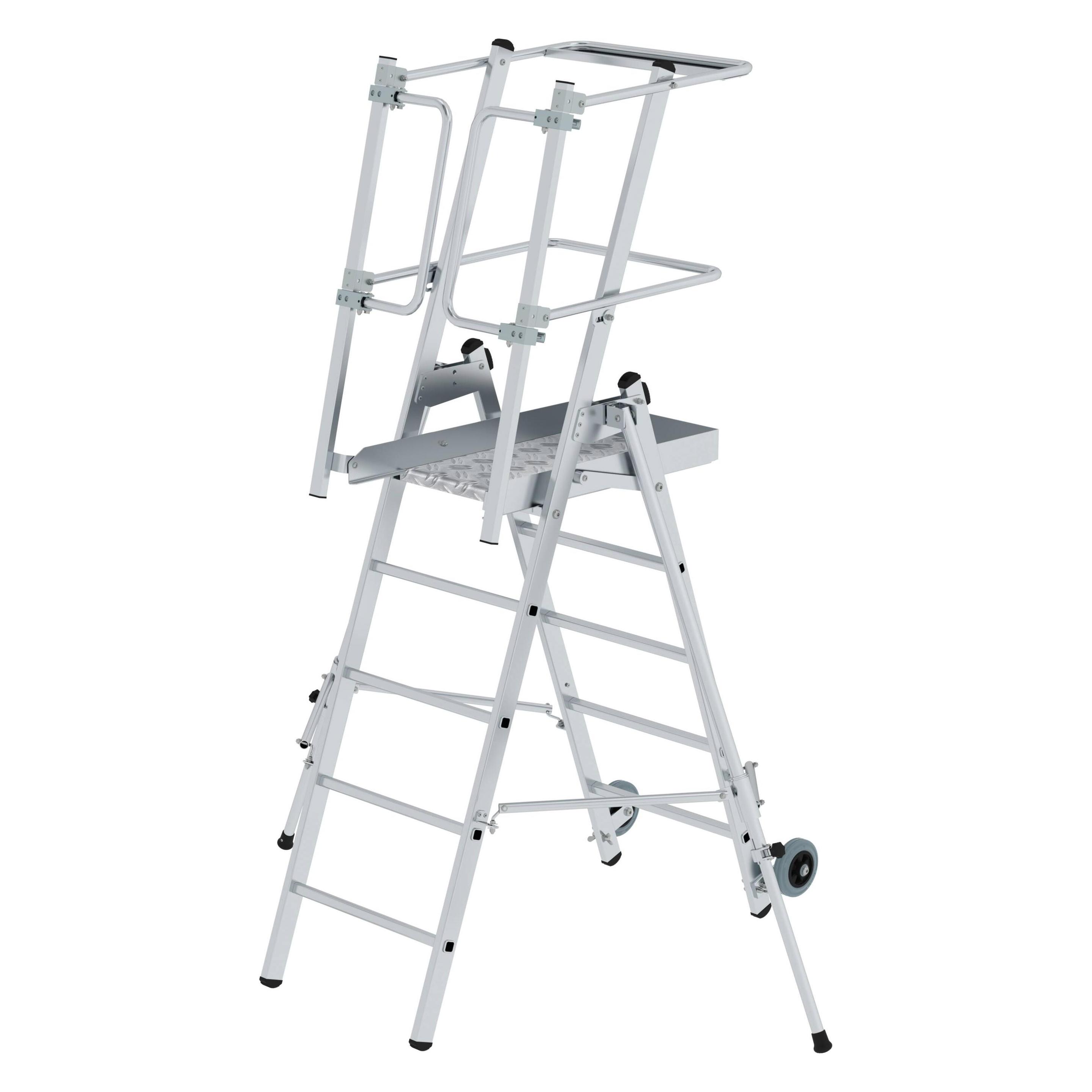 Günzburger Plattformleiter FlexxStep 5 Sprossen (Plattformleiter, 48 cm) (052525)