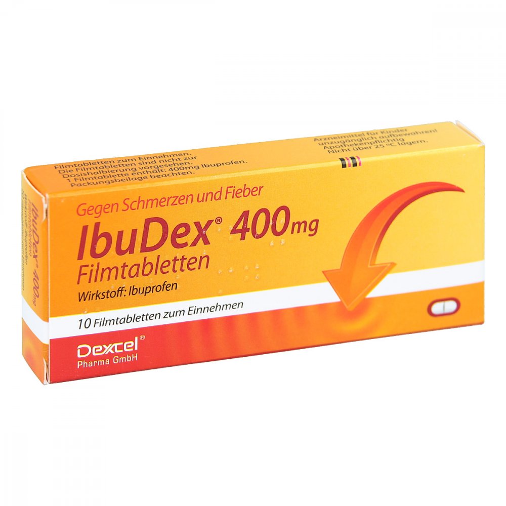 Dexcel Pharma GmbH IbuDex 400mg 09294664