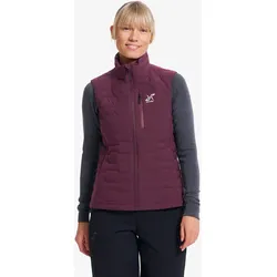 Flex Stretch Down Vest Damen Winetasting, Größe:L - Westen - Lila