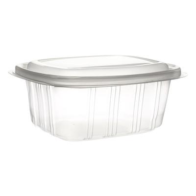 MONOUSO - Verpackungsbecher mit Klappdeckel Hoch PP 750ml (350 Stück)