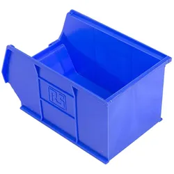 RS PRO, Lagerbehälter, Stapelkästen blau 150x240x130mm