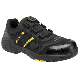 Baak, Sicherheitsschuhe, Sicherheitshalbschuh Admiral John Grösse 41 schwarz/gelb Schuhweite 11 S1PS FO HRO LG SC SR ESD E... (41)