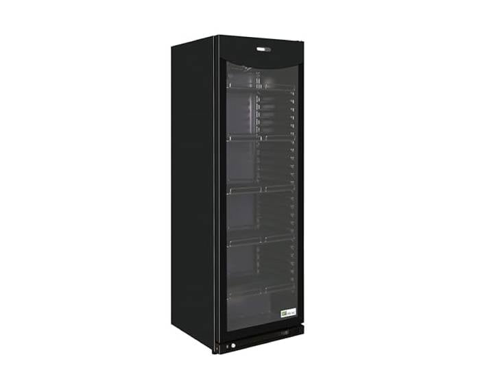 Armoire Réfrigérée Positive Noire avec Porte Vitrée - 382 L - AFI Collin Lucy