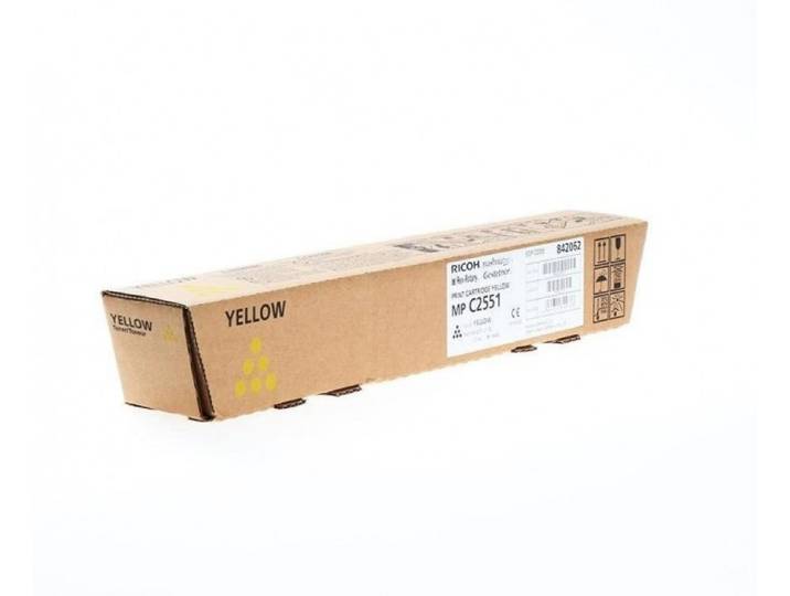 Toner Ricoh 842062 / 841507 Mpc 2551 Jaune