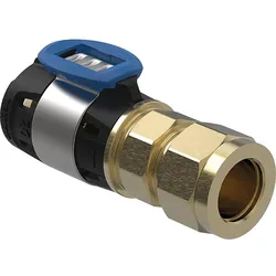 Geberit FlowFit Übergang mit Klemmringverschraubung (Ausführung: 16 mm - 15 mm)