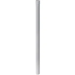 Fallrohr DN75 gemufft PVC 1000 mm grau