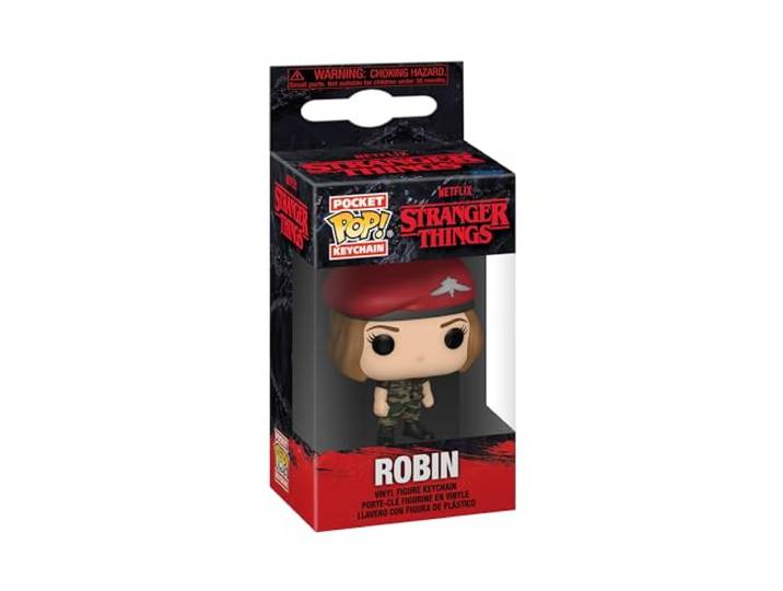 Funko Pop! Sleutelhanger: Stranger Things - Hunter Robin