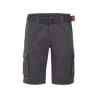 Cargoshorts INDICODE "Cargoshorts IDCosta", Herren, Gr. M, N-Gr, grau (dunkelgrau), Obermaterial: 100% Baumwolle CO., Hosen