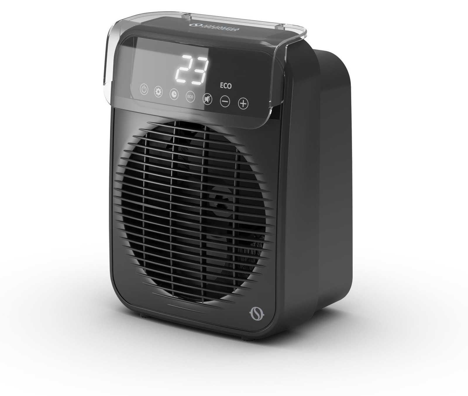 Olimpia Splendid CALDO TEKNO Elektrische keramische verwarming met ventilator, zwart