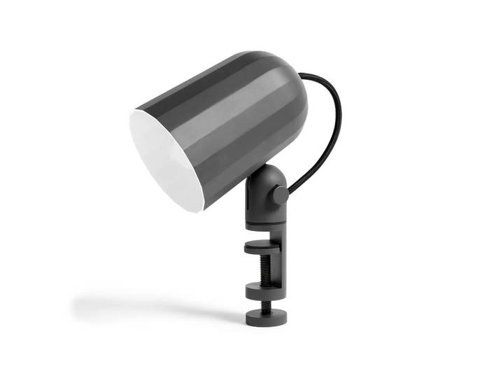 HAY Lampe à pince Noc clamp Gris foncé