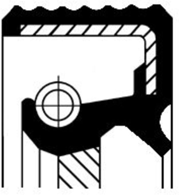 Wellendichtring, Schaltgetriebe CORTECO 20029714B