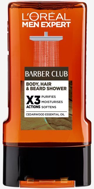 L’Oréal Paris Men Expert Barber Club shower gel M for hair, beard and body 300 ml