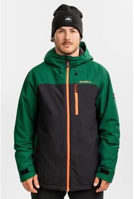 O'Neill s Fwc Cruz Duo Snow Jacket in Emerald Cb, Size Small, Polyester
