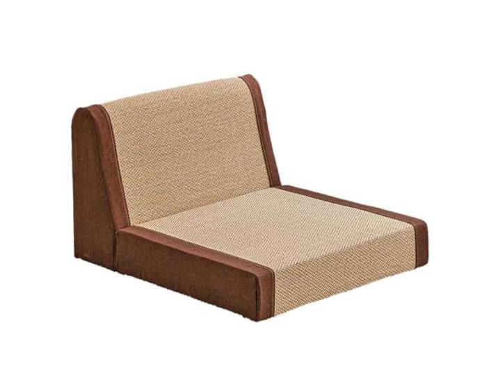 Enigmaire Tatami Stuhl,Japanischer Bodenstuhl,Meditationsstuhl Mit RüCkenstüTze,Tatami Meditationsstuhl Im Japanischen Stil,Platz Sparen,Geeignet FüR Wohnzimmer,Schlafzimmer
