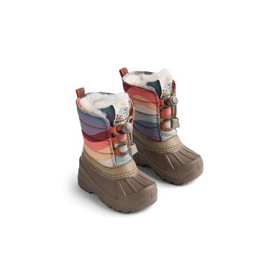 Stiefel WHEAT "WHEAT Winterboot Aleex", Mädchen, Gr. 25, bunt (rainbow), Polyester, Schuhe Stiefel