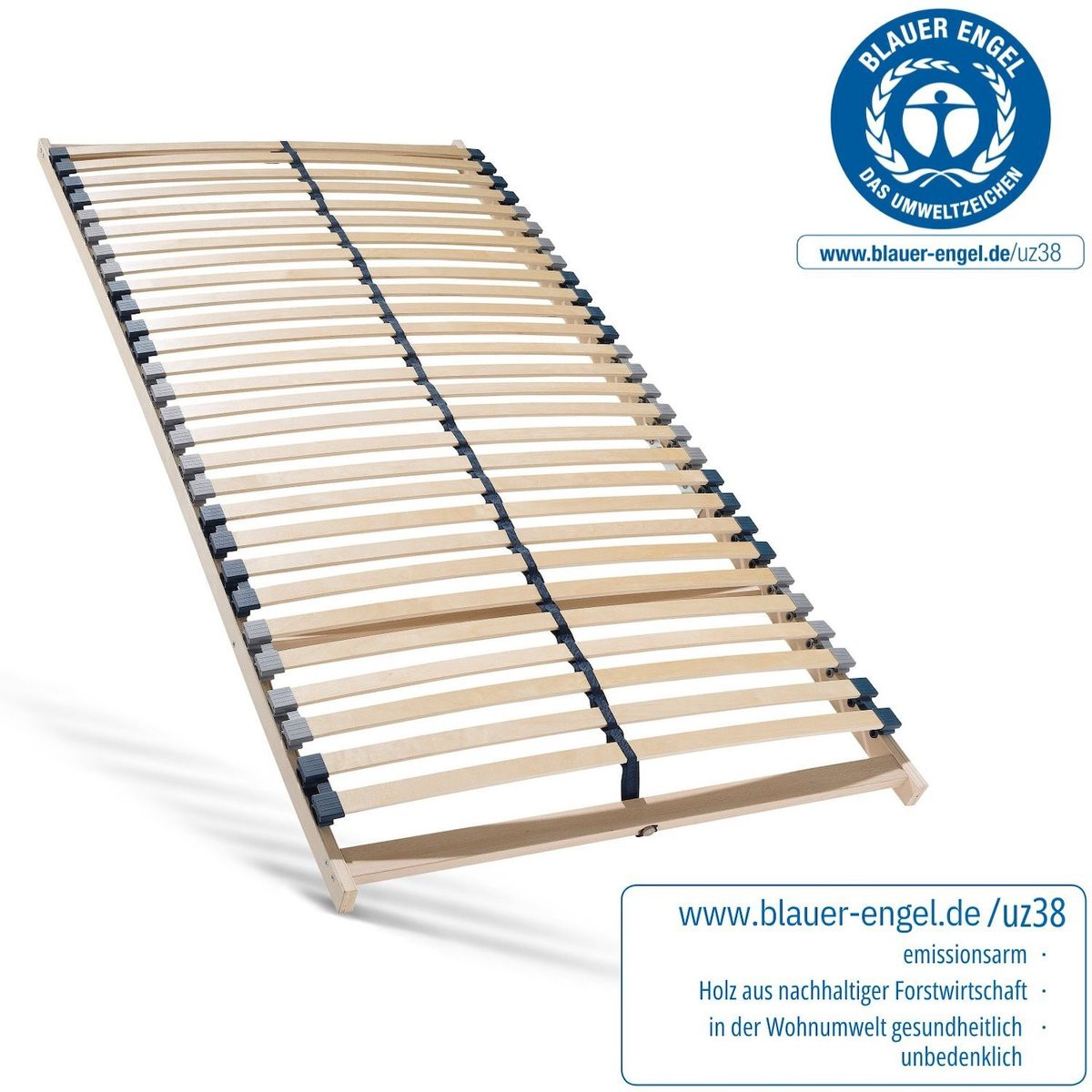 Sleepneo Lattenbodem met stabiel beukenhouten frame, 100 x 200 cm