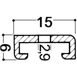 Hebgo, Profil + Stange, Halteprofile 125
